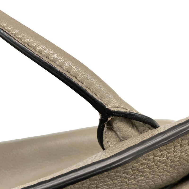 Prada Tote Bag - 1ba579 Grey Beige Leather