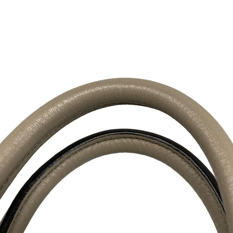 Prada Tote Bag - 1ba579 Grey Beige Leather