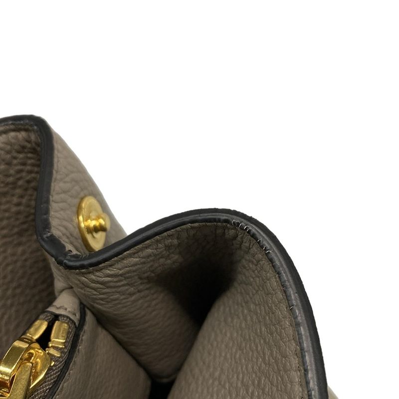 Prada Tote Bag - 1ba579 Grey Beige Leather