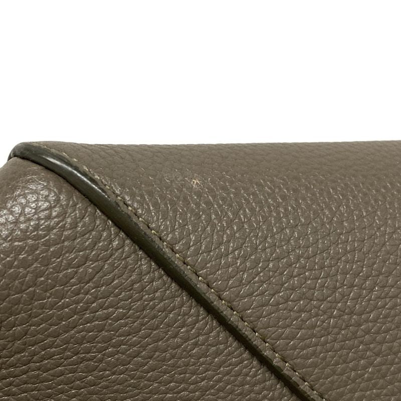 Celine Tote Cabas Phantom Small With Belt Gray Beige