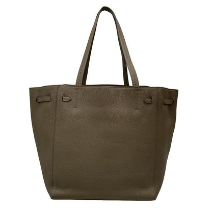 Celine Tote Cabas Phantom Small With Belt Gray Beige