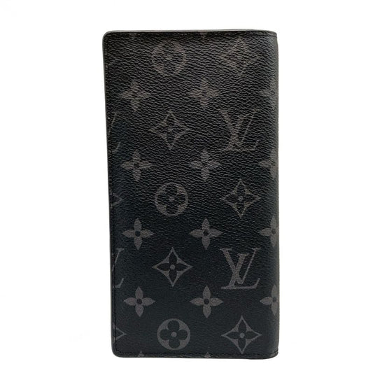 Louis Vuitton Long Wallet Monogram Eclipse In Canvas Beautiful Portefeuille