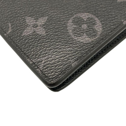 Louis Vuitton Long Wallet Monogram Eclipse In Canvas Beautiful Portefeuille