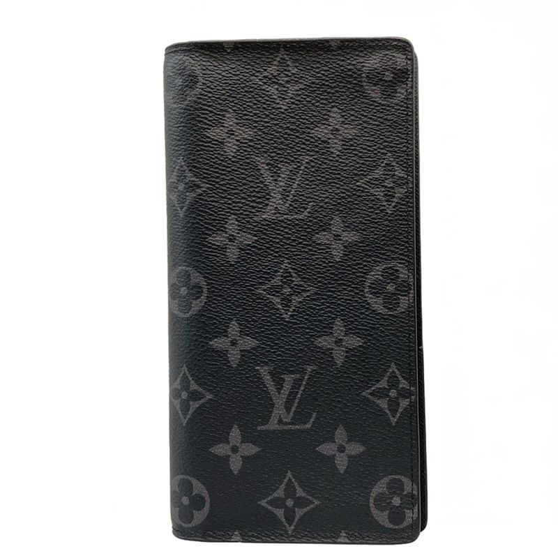 Louis Vuitton Long Wallet Monogram Eclipse In Canvas Beautiful Portefeuille