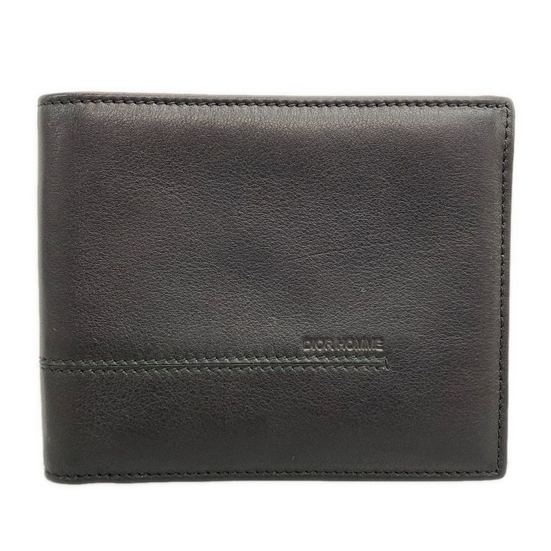Dior Homme Wallet - Black Leather