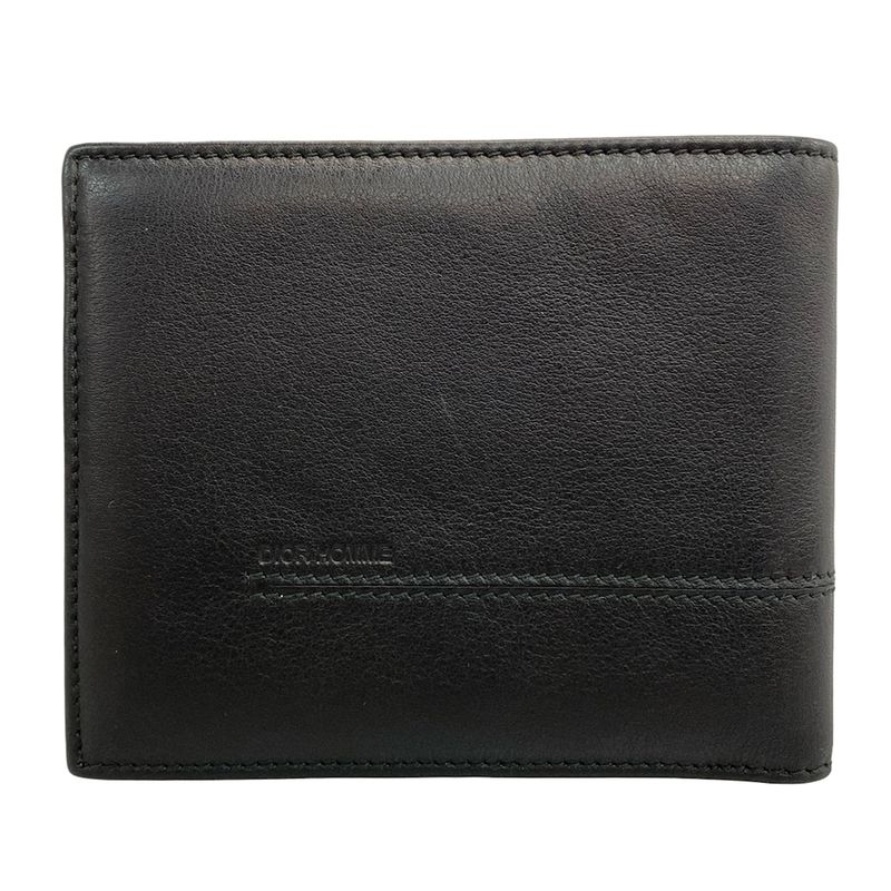 Dior Homme Wallet - Black Leather