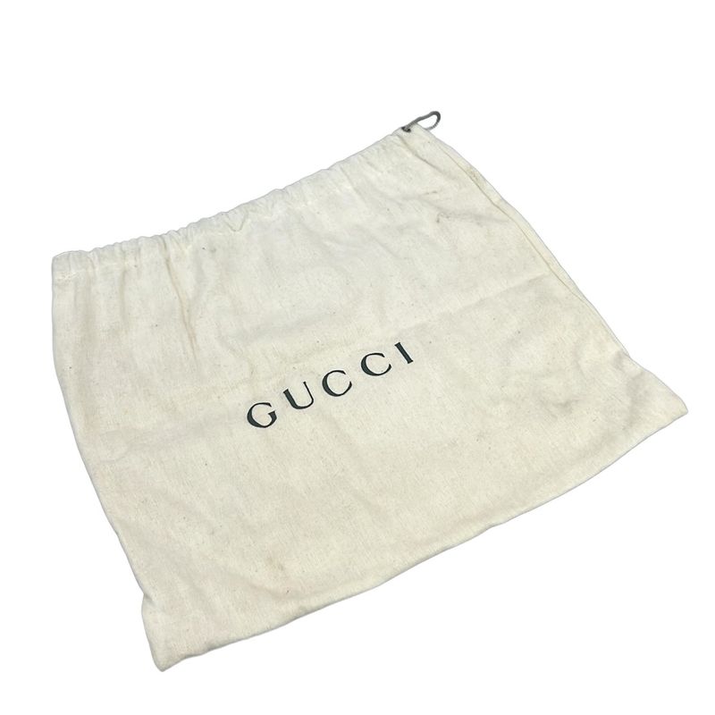 Gucci Handbag Bamboo 0011118 Dark Brown Leather