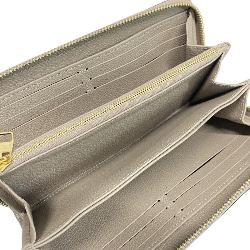 Louis Vuitton Long Wallet Monogram-empreinte Beautiful Zippy Wallet M69034