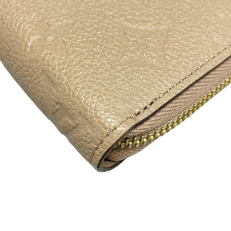 Louis Vuitton Long Wallet Monogram-empreinte Beautiful Zippy Wallet M69034