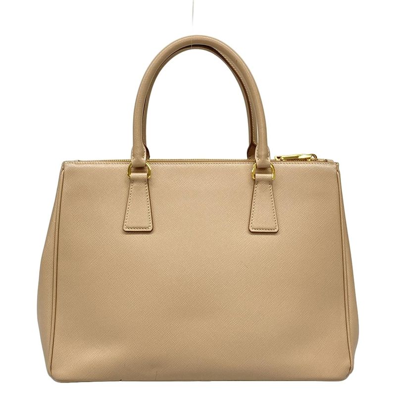 Prada Tote Bag Galleria Medium Bag Beige Leather