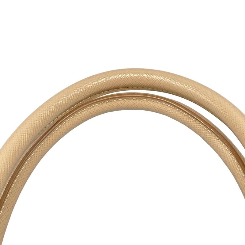 Prada Tote Bag Galleria Medium Bag Beige Leather