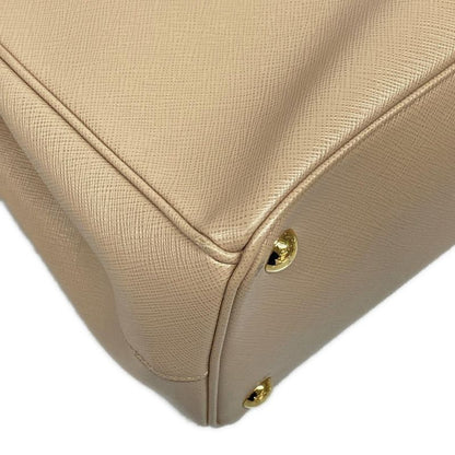 Prada Tote Bag Galleria Medium Bag Beige Leather