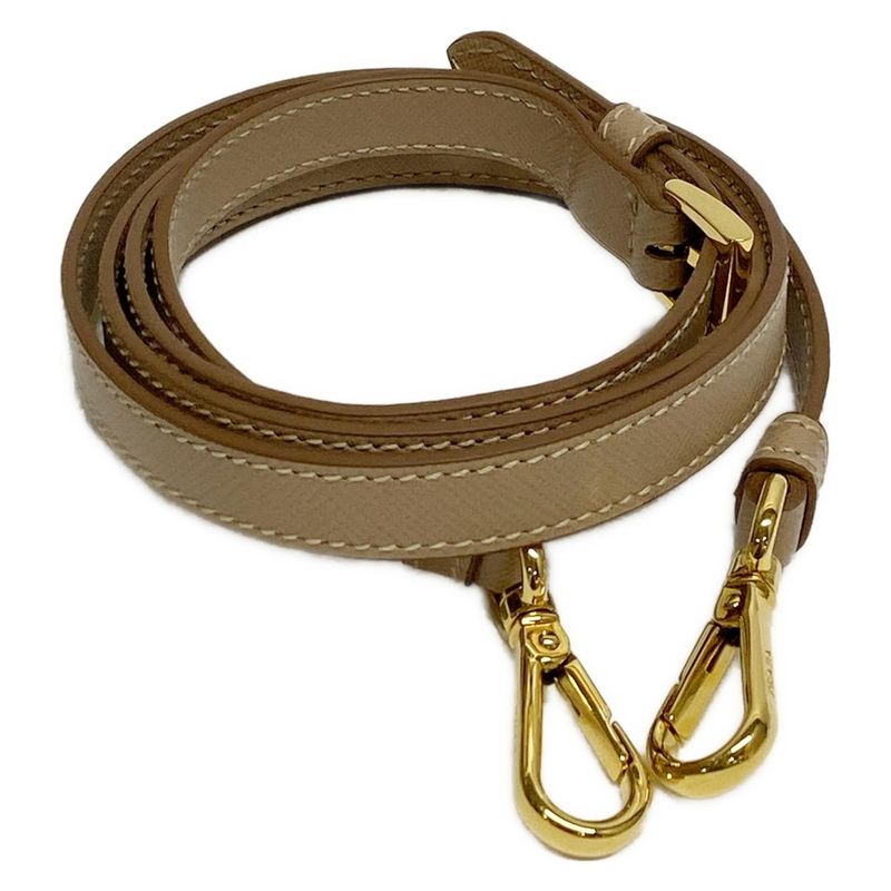 Prada Tote Bag Galleria Medium Bag Beige Leather