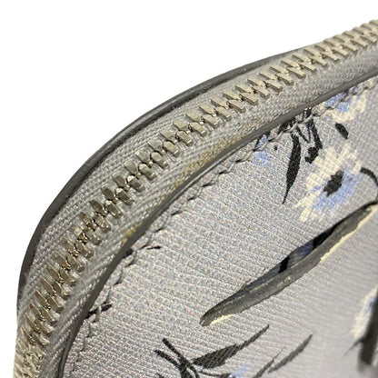 Prada Handbag - Bl837p Grey X Black X Multi Floral Leather