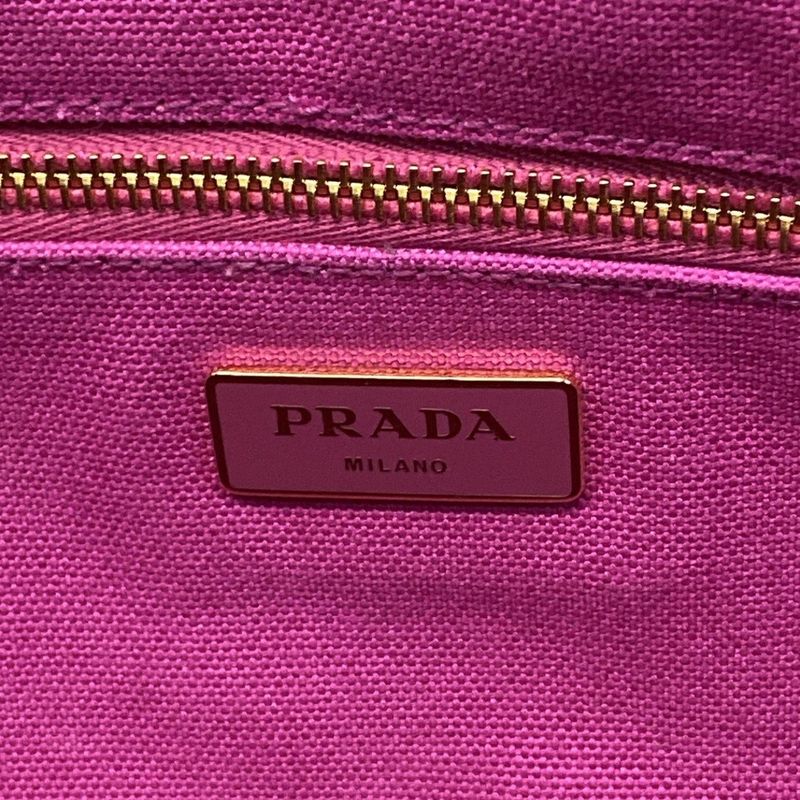 Prada Tote Bag Canapa Bn1877 Pink