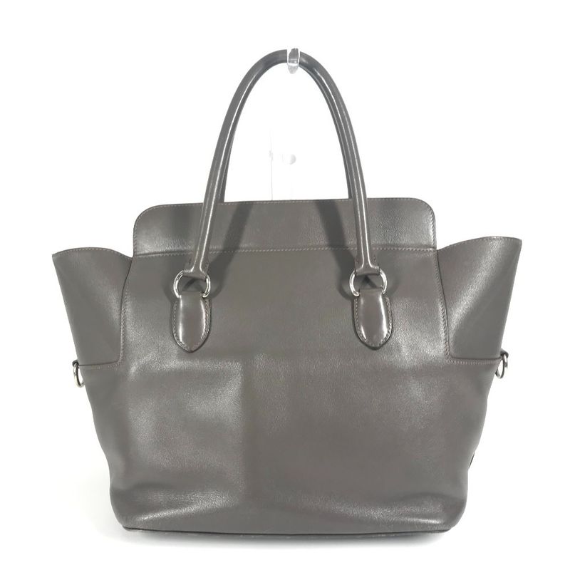 Hermes Shoulder Bag Toolbox 26 Toolbox 26 Leather Ethan Gray