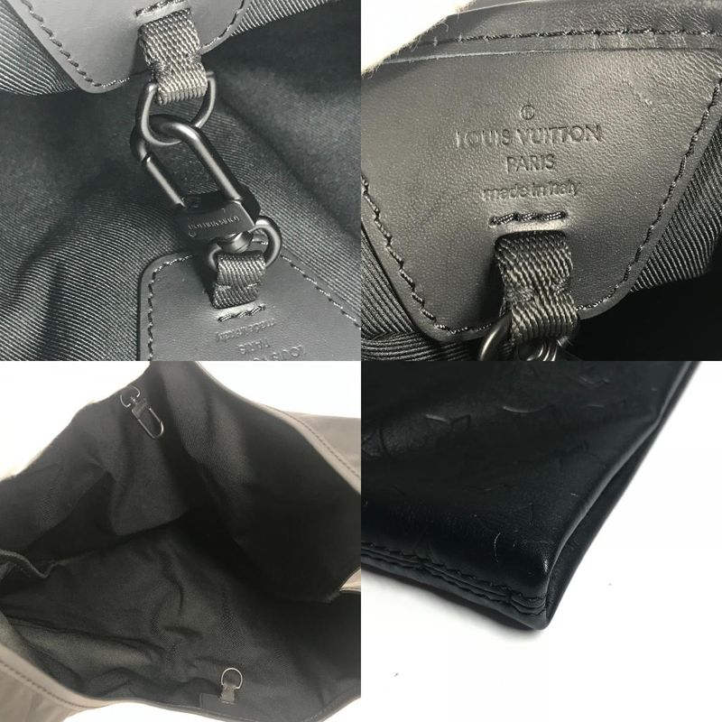 Louis Vuitton Handbag Tote M43679 Monogram Shadow Leather Noir Black