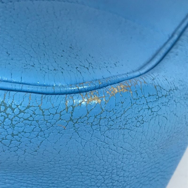 Hermes Shoulder Bag Trim 31 Trim 31 Leather Blue