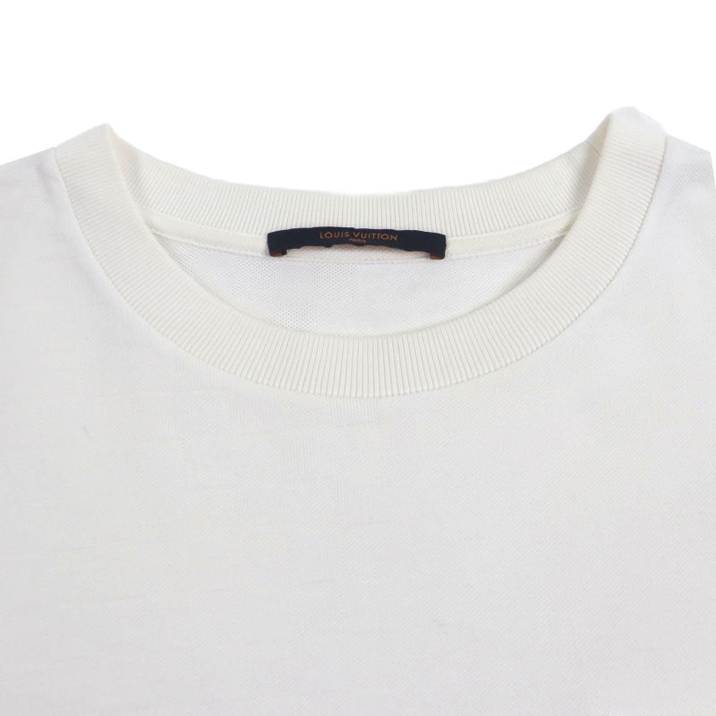 ▼ Louis Vuitton 20AW 100% Cotton Damier Crewneck Short Sleeve Short Sleeve