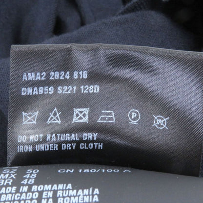 □prada 2024 100% Virgin Wool Light Hand Long Sleeve Knit Cardigan Navy 50