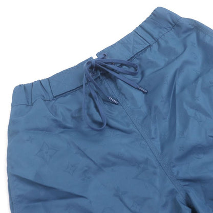 Louis Vuitton 22AW 3D Pocket Monogram Boardshorts Shorts Blue XS Made In Italy