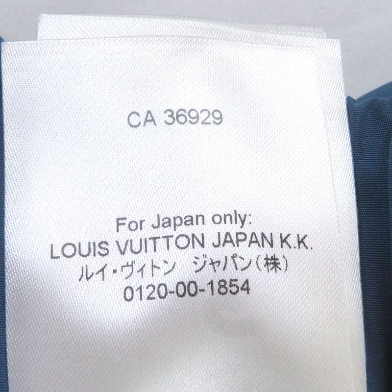 Louis Vuitton 22AW 3D Pocket Monogram Boardshorts Shorts Blue XS Made In Italy