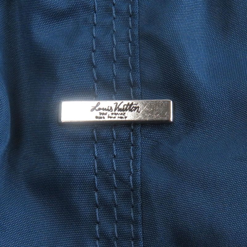 Louis Vuitton 22AW 3D Pocket Monogram Boardshorts Shorts Blue XS Made In Italy