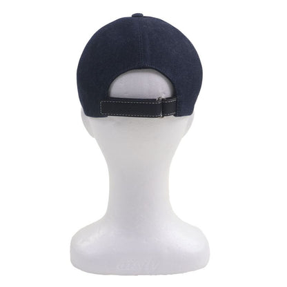 ▼gucci 812838 Logo Print GG Pattern Denim Hat Indigo L 59cm (23.23in) Made In