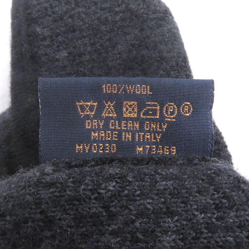 □louis Vuitton 2020 M73469 Bonnet My Monogram Eclipse 100% Wool Knit Cap Knit