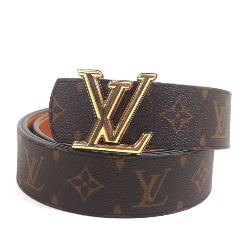 ▼louis Vuitton M8845 Damier Belt - LV Dimension 40mm (1.57in) Reversible Brown