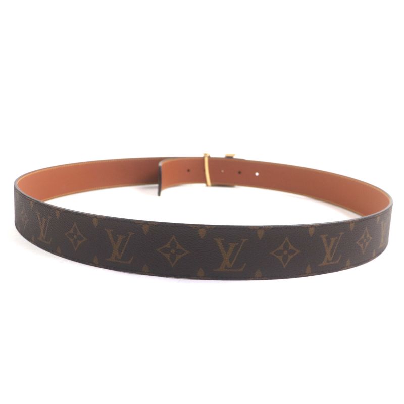 ▼louis Vuitton M8845 Damier Belt - LV Dimension 40mm (1.57in) Reversible Brown