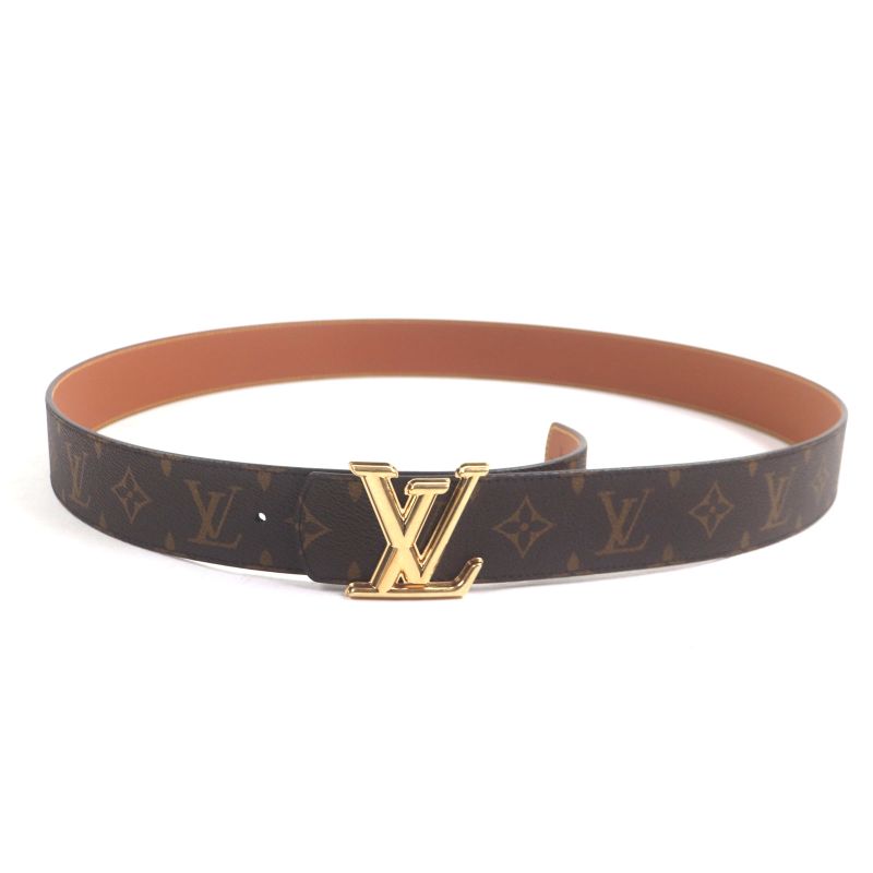 ▼louis Vuitton M8845 Damier Belt - LV Dimension 40mm (1.57in) Reversible Brown