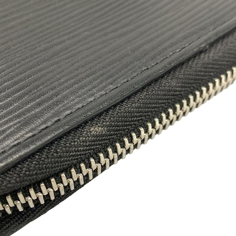 Louis Vuitton Epi Zippy Organizer NM M62643 Noir Black Leather Cowhide