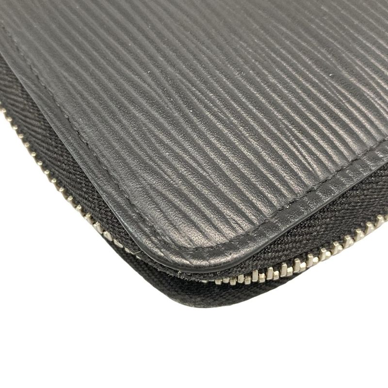 Louis Vuitton Epi Zippy Organizer NM M62643 Noir Black Leather Cowhide