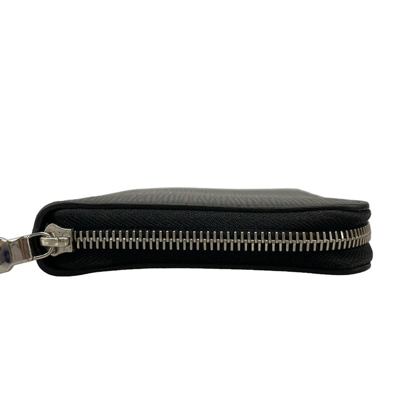 Louis Vuitton Epi Zippy Organizer NM M62643 Noir Black Leather Cowhide