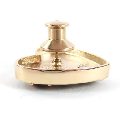 ◇chanel B24S Coco Mark Camellia No5 Icon Heart Pin Brooch Black Gold With Box