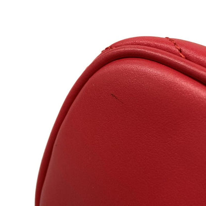 Gucci Handbag Beautiful GG Marmont 739166 Red Quilted Leather