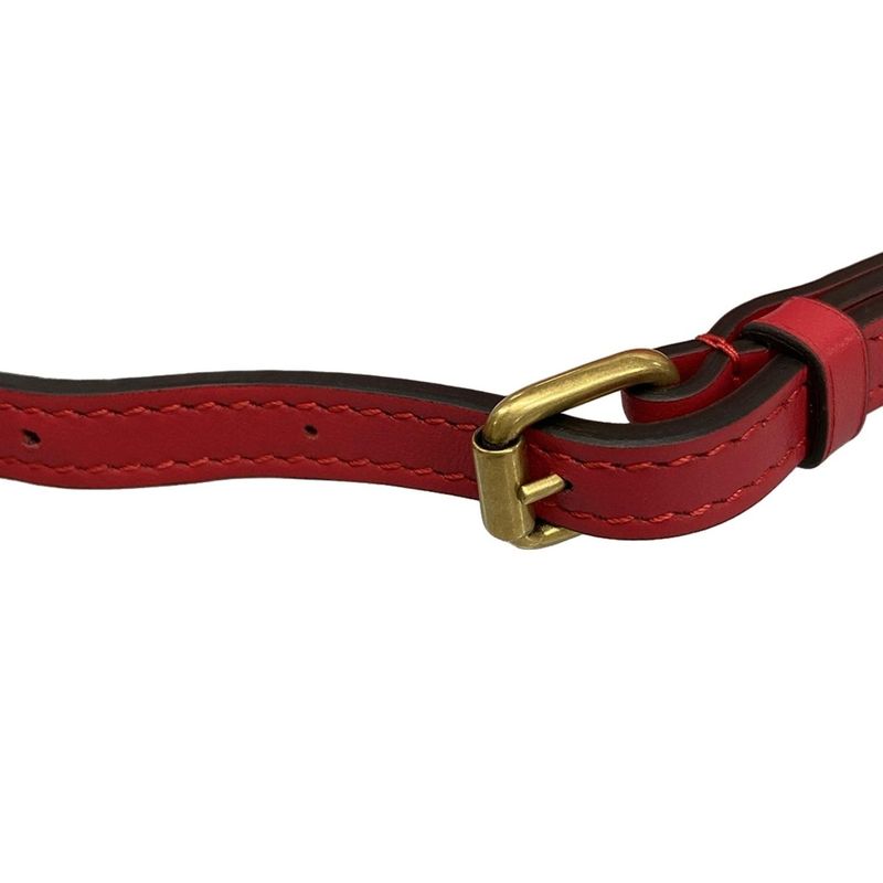 Gucci Handbag Beautiful GG Marmont 739166 Red Quilted Leather