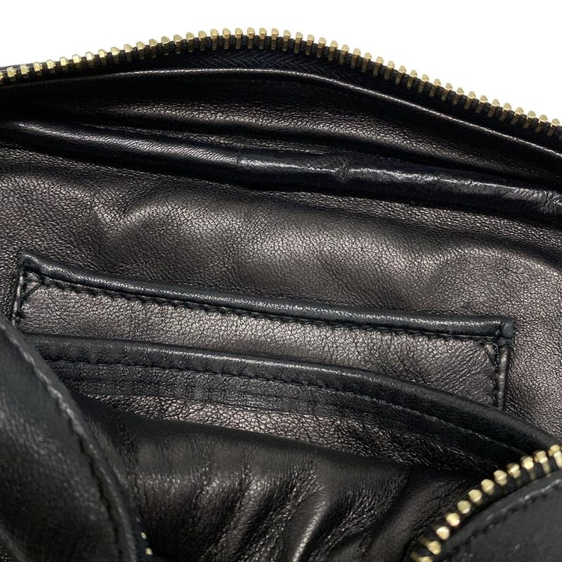 Prada Shoulder Bag - Bp0166 Black And Red Ribbon Leather