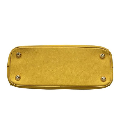 Prada Tote Bag Galleria Mini Bag Bn2316 Yellow Leather