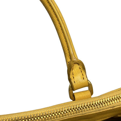 Prada Tote Bag Galleria Mini Bag Bn2316 Yellow Leather