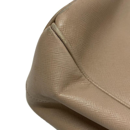 Prada Tote Bag Galleria Small Bag Bn1801 Pink Beige Leather