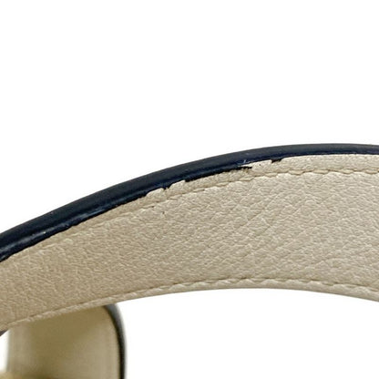 Loewe Tote Bag Basket Small Beige×white Basket Bag Leather