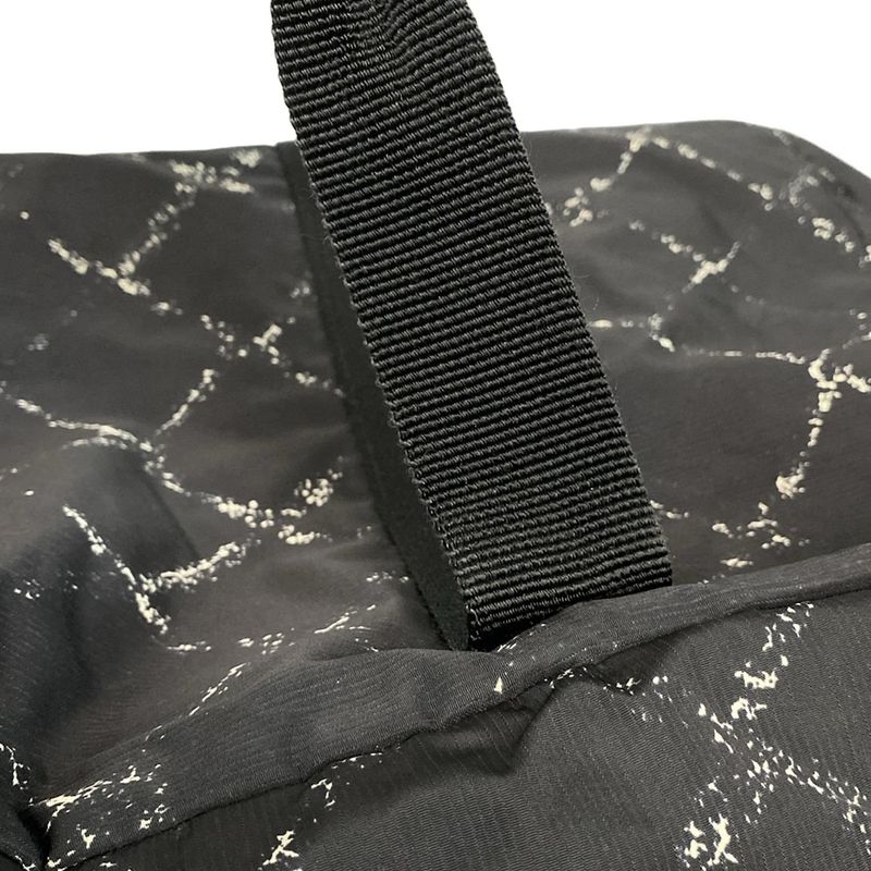 Chanel Boston Bag Old Travel Line Black And White Silver Hardware /main Item No