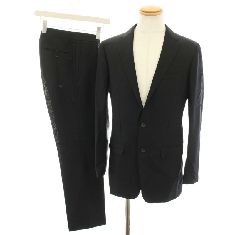 Gucci Suit Set-up Top And Bottom Tailored Jacket Single Pants Slacks Mohair