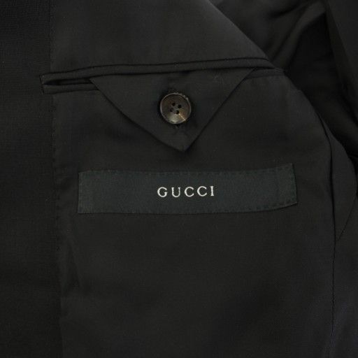 Gucci Suit Set-up Top And Bottom Tailored Jacket Single Pants Slacks Mohair