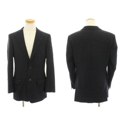 Gucci Suit Set-up Top And Bottom Tailored Jacket Single Pants Slacks 44 Black