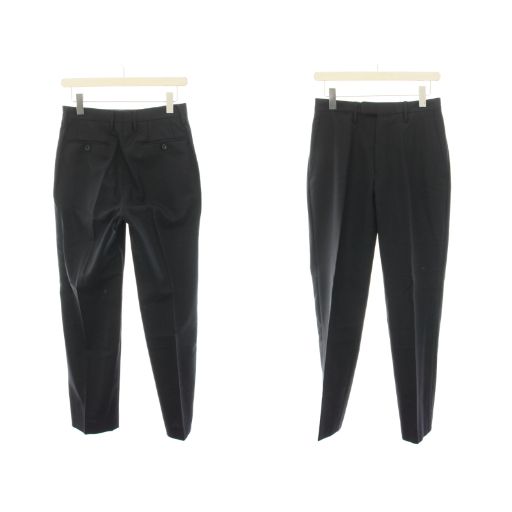 Gucci Suit Set-up Top And Bottom Tailored Jacket Single Pants Slacks 44 Black