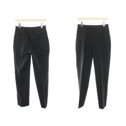 Gucci Suit Set-up Top And Bottom Tailored Jacket Single Pants Slacks 44 Black