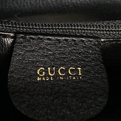 Gucci Handbag Bamboo/diana Black Leather
